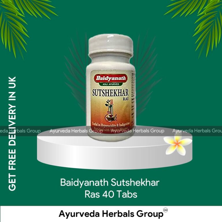 Baidyanath Sutshekhar Ras 40 Tabs Ecobay Herbals Ayurvedic Store In