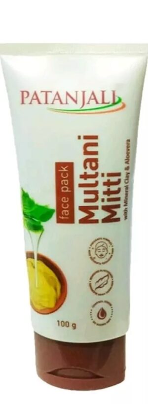 Patanjali Multani Mitti (Fuller's Earth) Face Scrub 100g