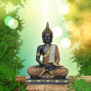 Sitting Buddha Idol Statue Showpiece