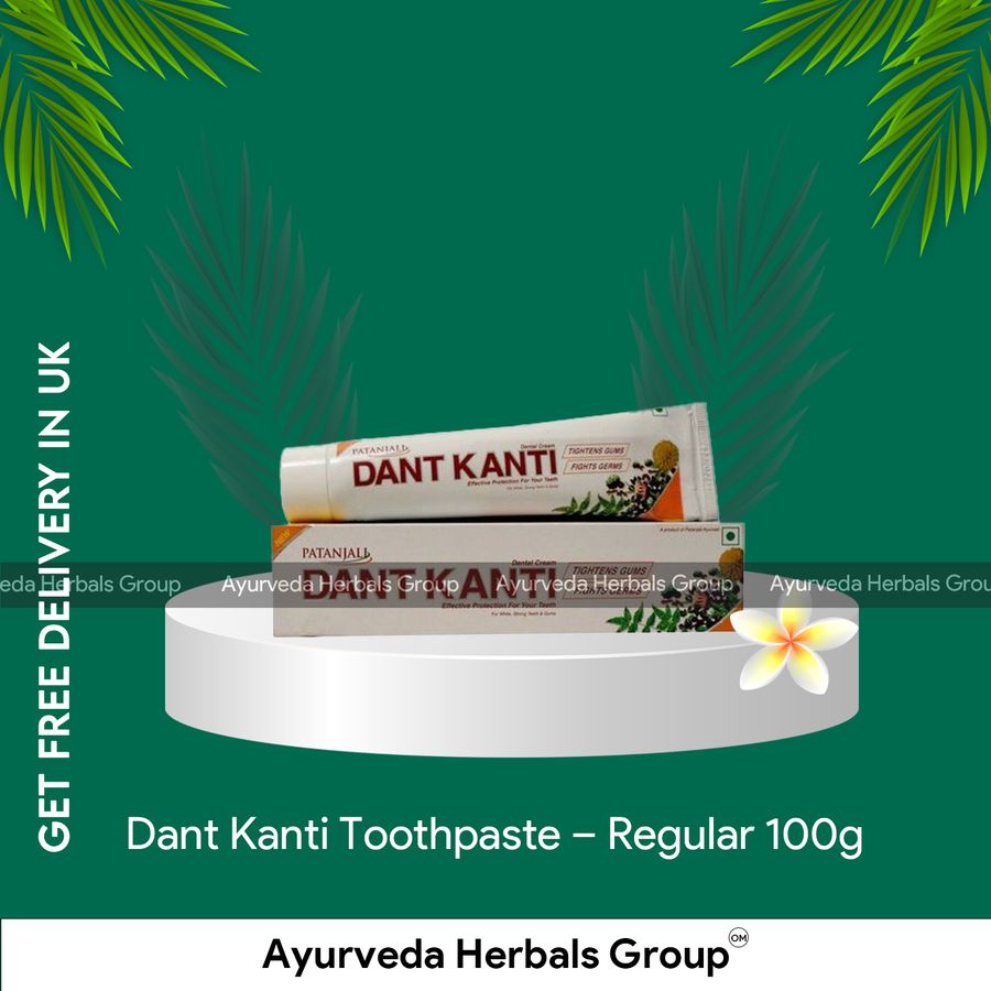 Dant Kanti Toothpaste Regular 100g Ecobay Herbals