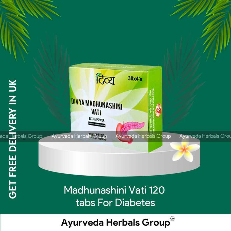 Madhunashini Vati 120 tabs For Diabetes - Ecobay Herbals