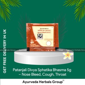 Patanjali Sphatika Bhasma 5g