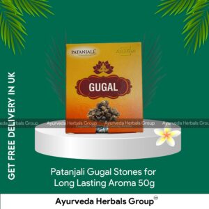 Patanjali Gugal Stones for Long Lasting Aroma 50g