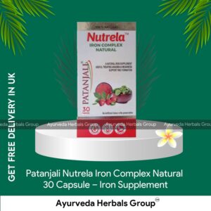 Patanjali Nutrela Iron Complex Natural 30 Capsule
