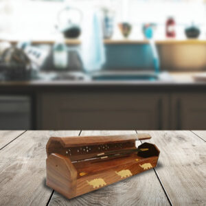 Productmine Handcrafted Wooden Stick Holder Agarbatti Stand