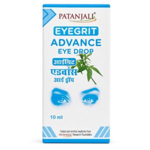 Patanjali Eyegrit Advance Eye Drops (10ml) | Relief for Dry & Tired Eyes
